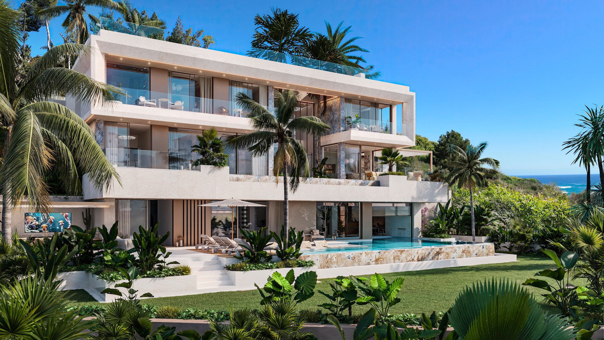 Versace Villas — architecture