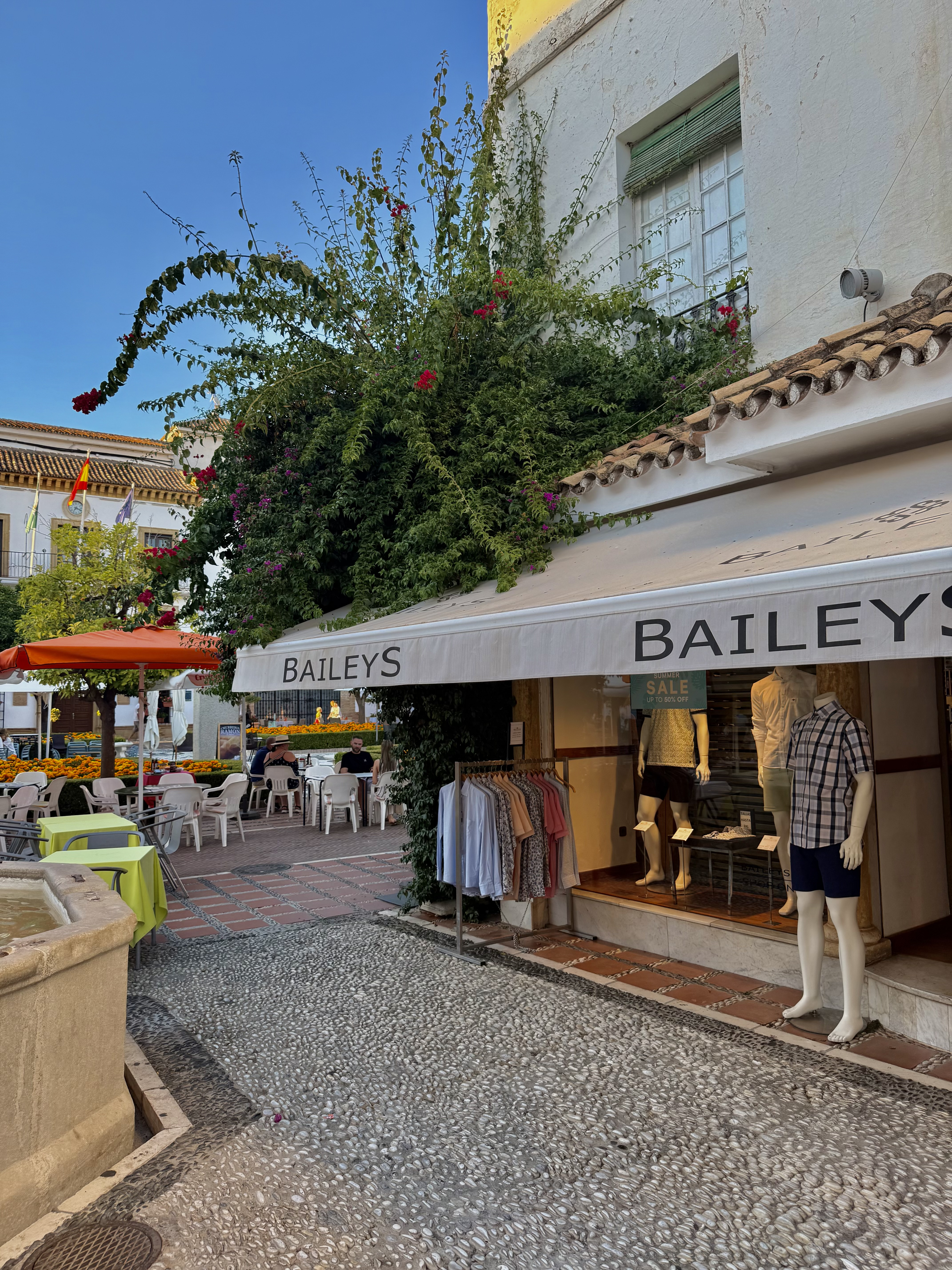Cafe terrace