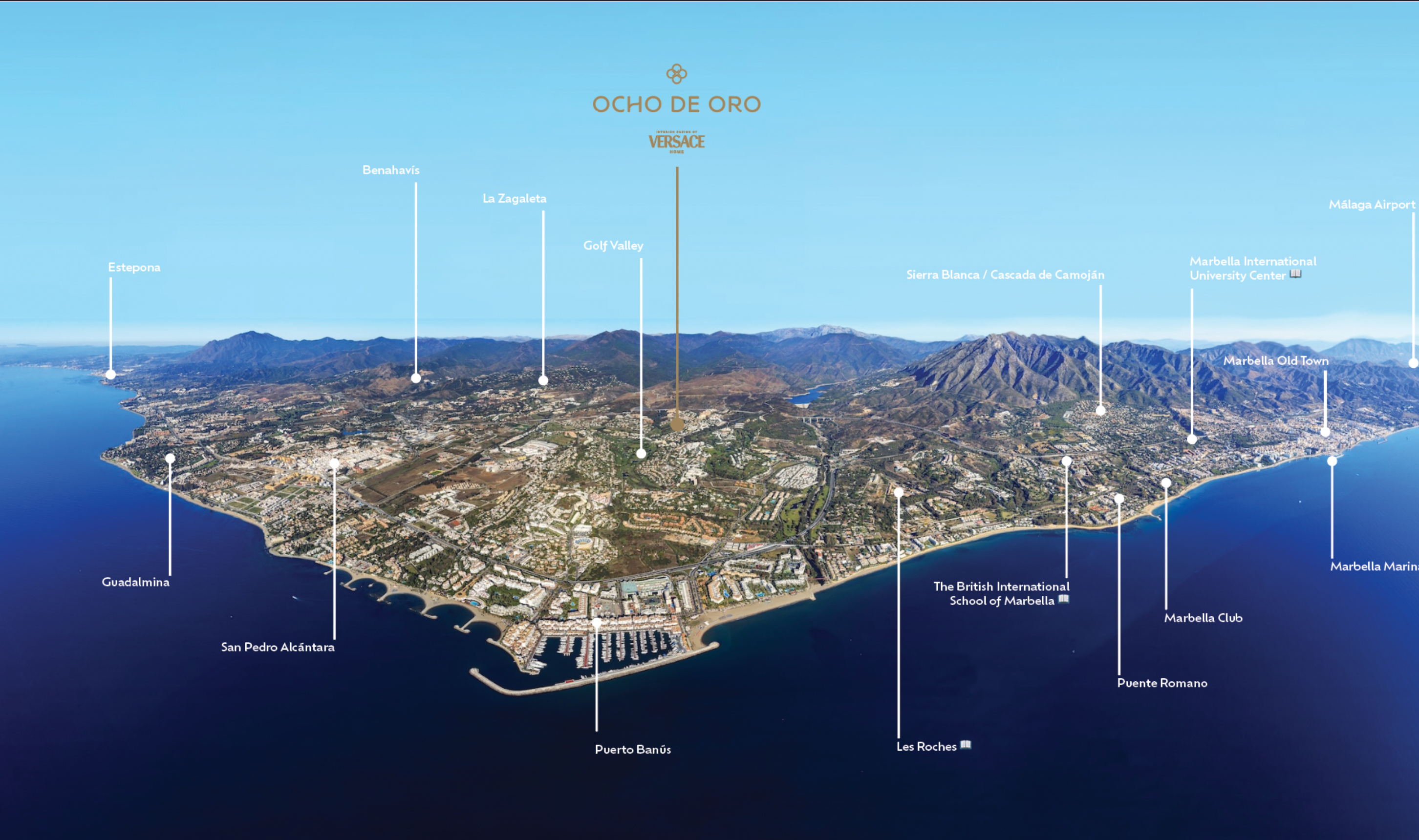 Ocho de Oro Marbella location map