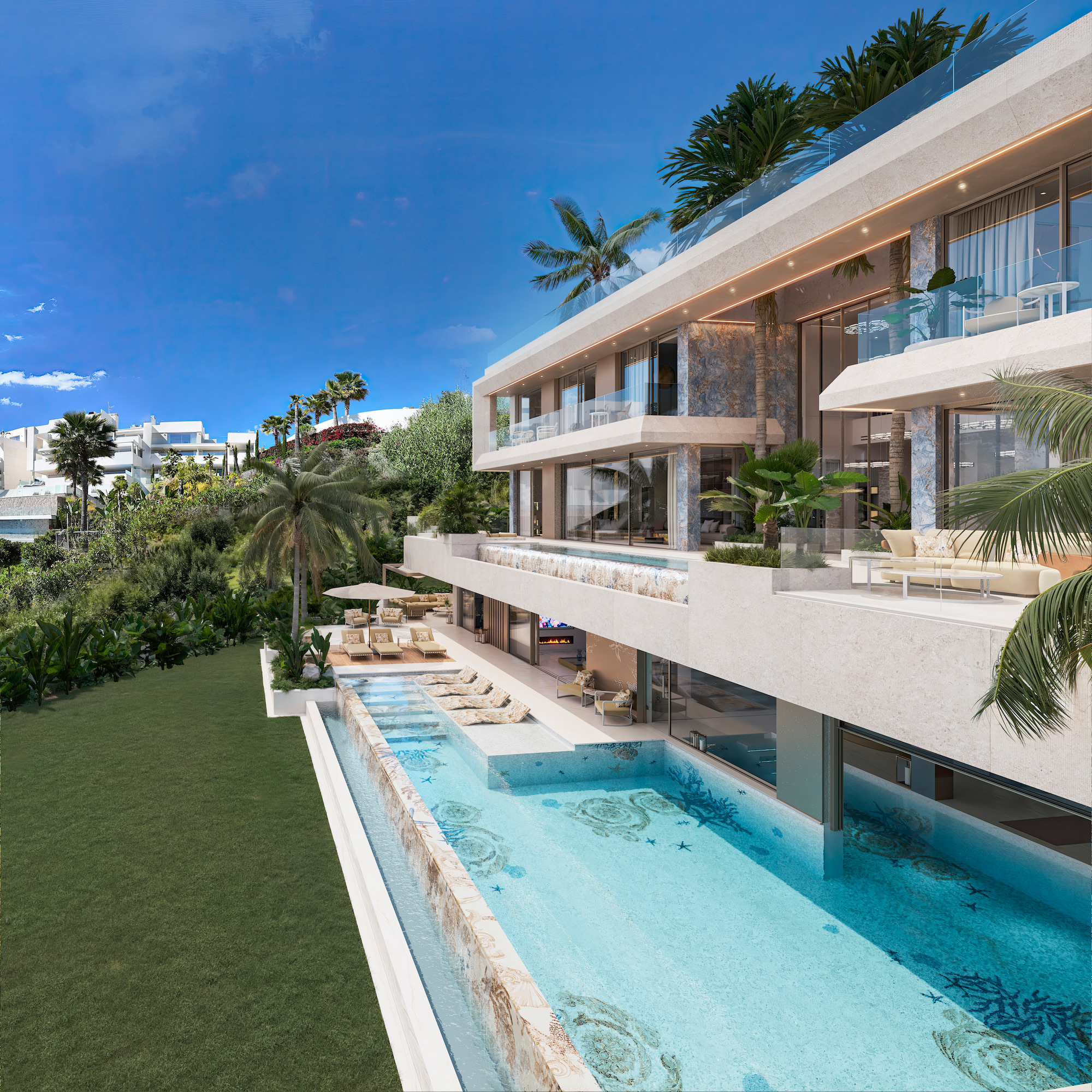 Versace Villas — exterior